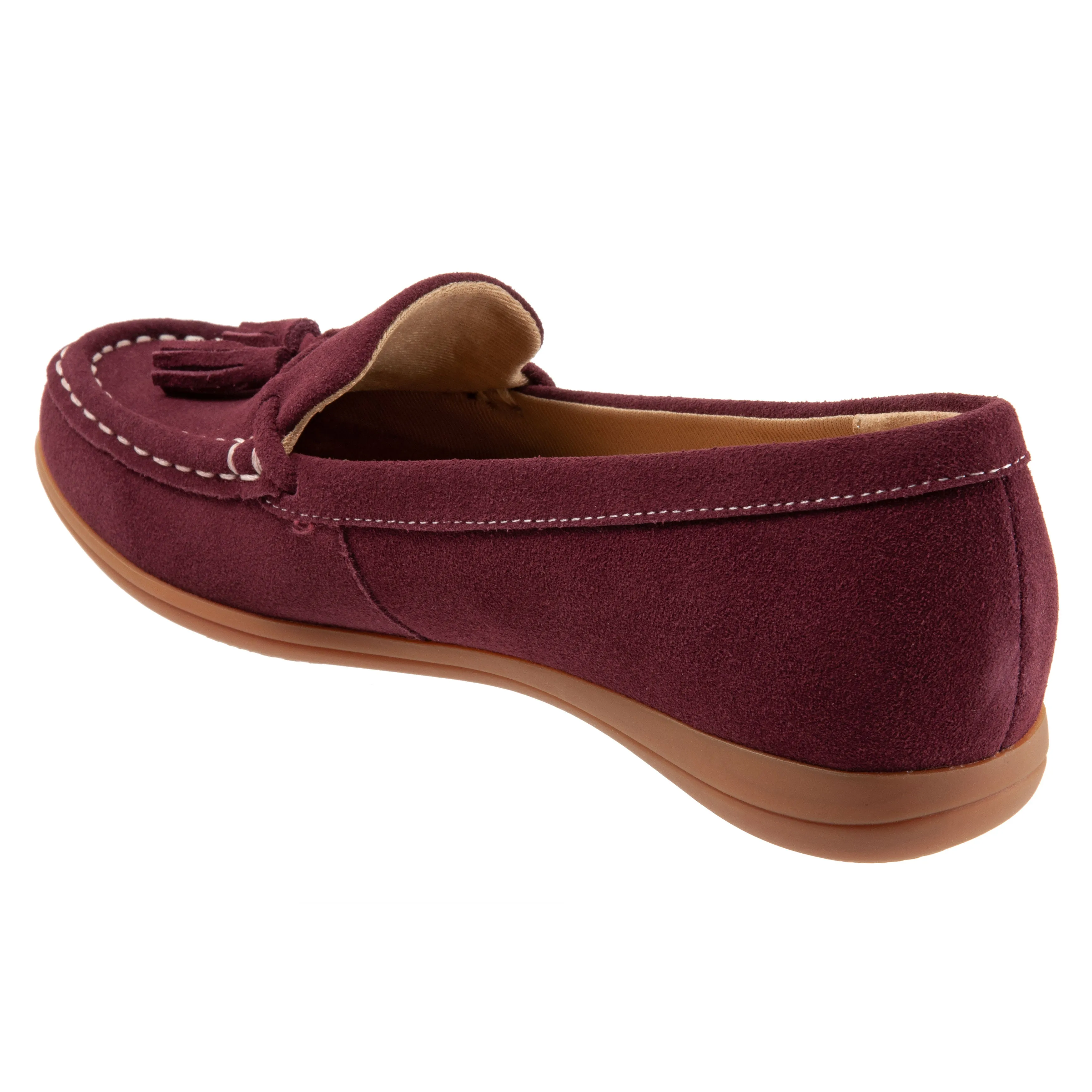 Dawson Cherry Leather Moccasin