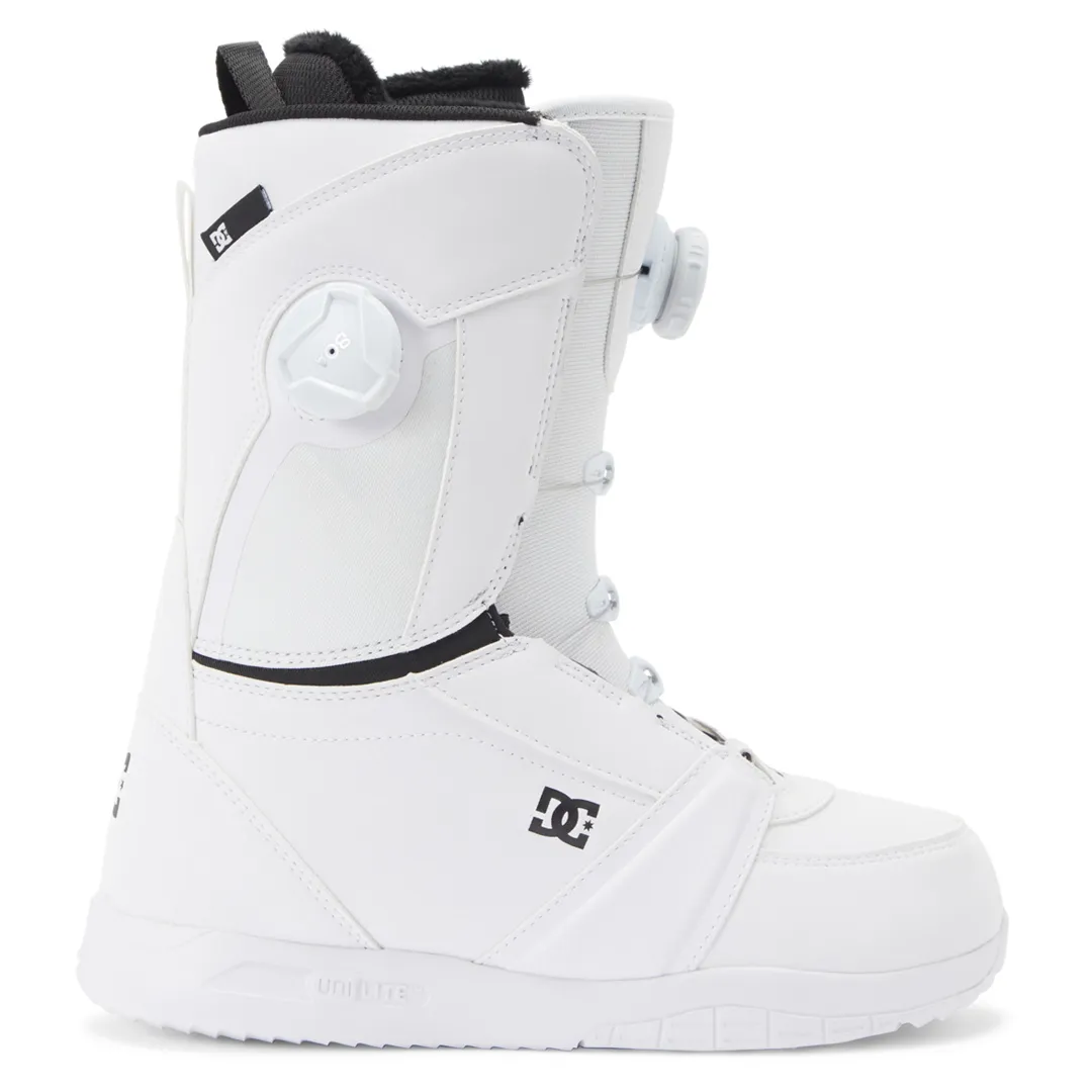 DC LOTUS 2024 WOMENS SNOWBOARD BOOTS WHITE