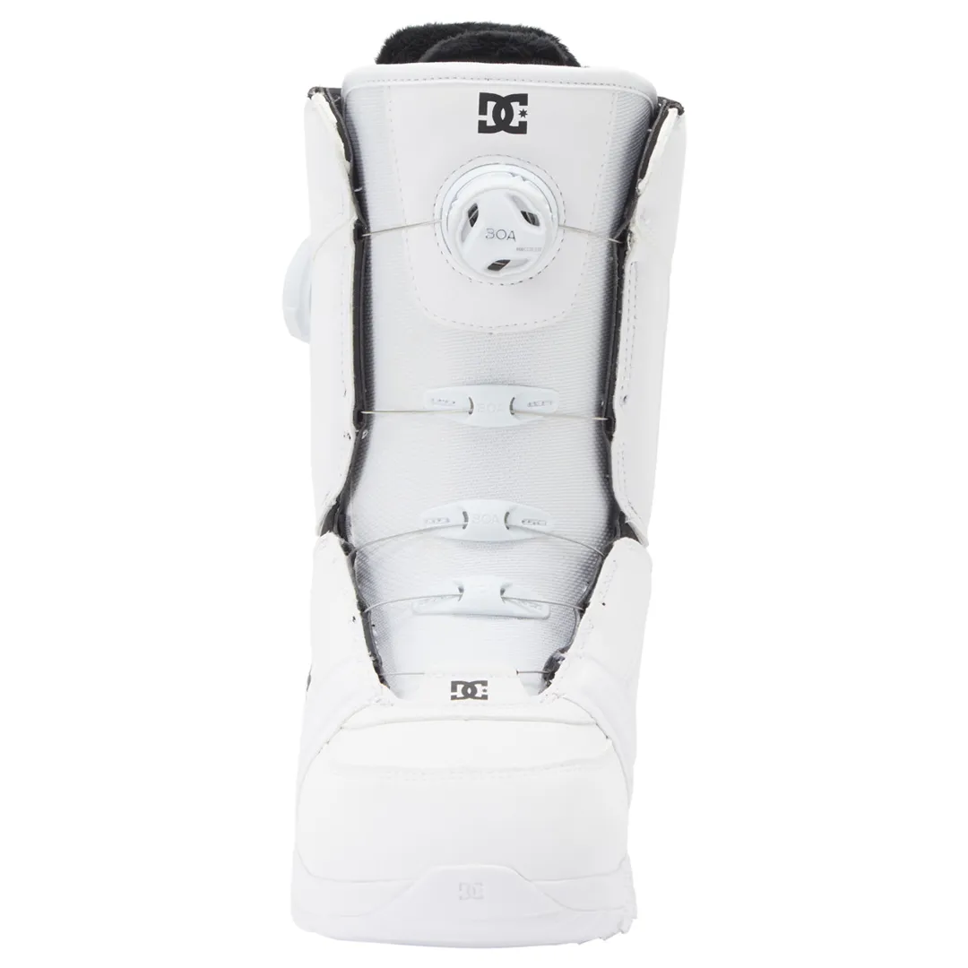 DC LOTUS 2024 WOMENS SNOWBOARD BOOTS WHITE