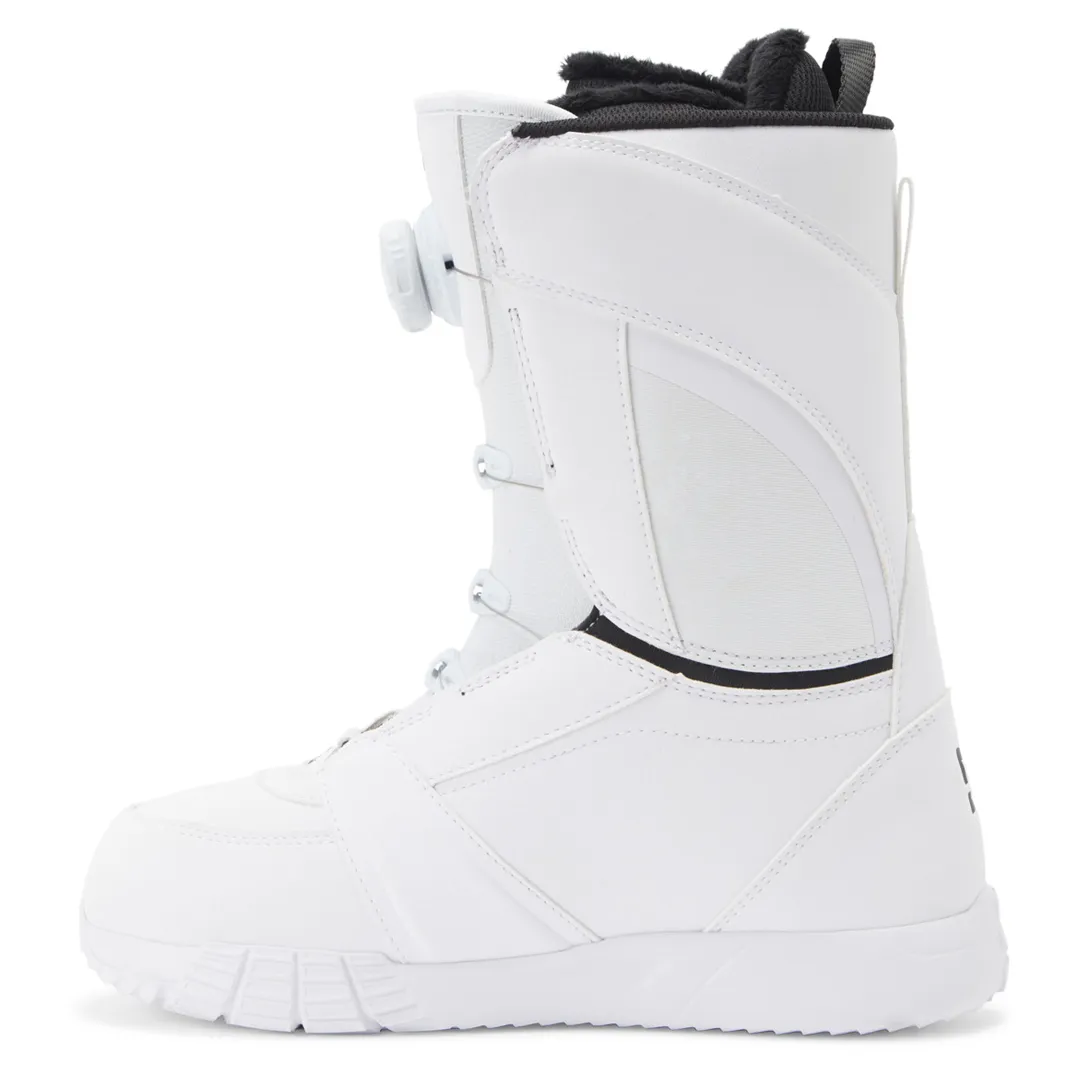 DC LOTUS 2024 WOMENS SNOWBOARD BOOTS WHITE