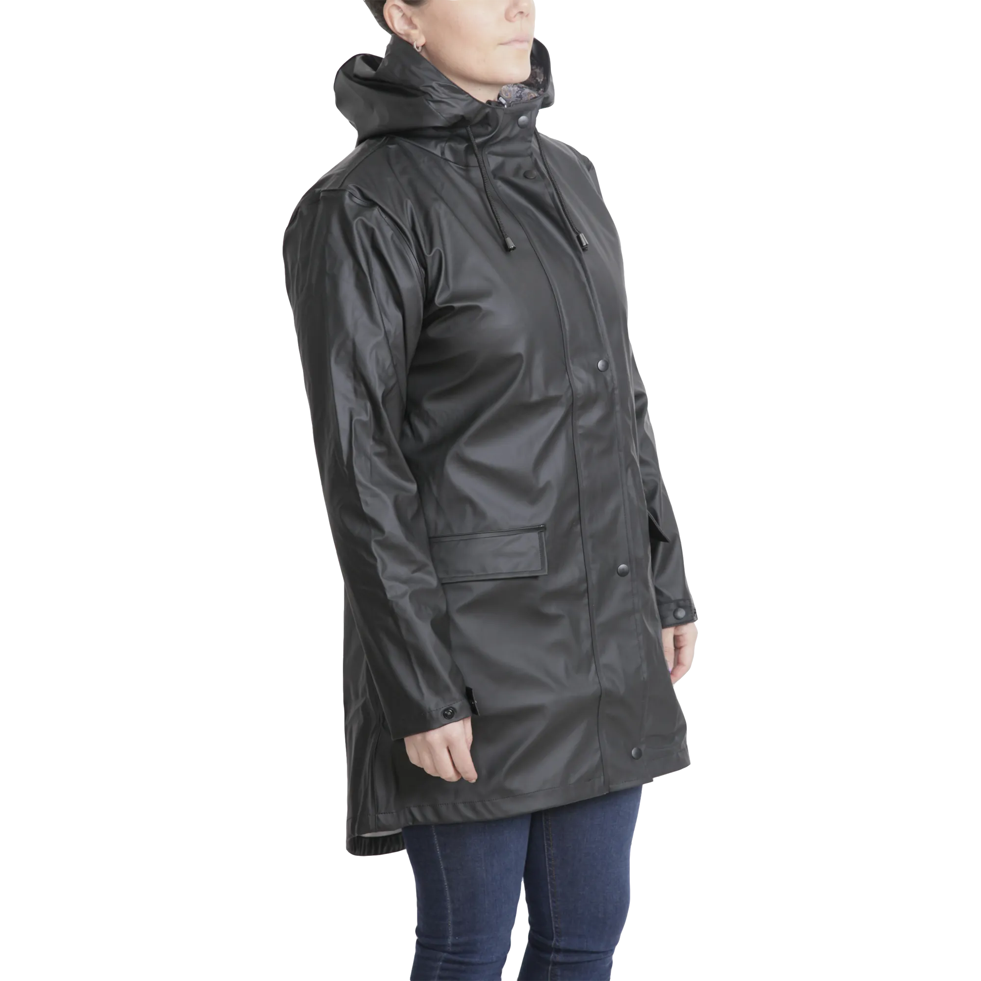 Dobsom Women&#x27;s Gail Rain Jacket Black | Buy Dobsom Women&#x27;s Gail Rain Jacket Black here | Outnorth