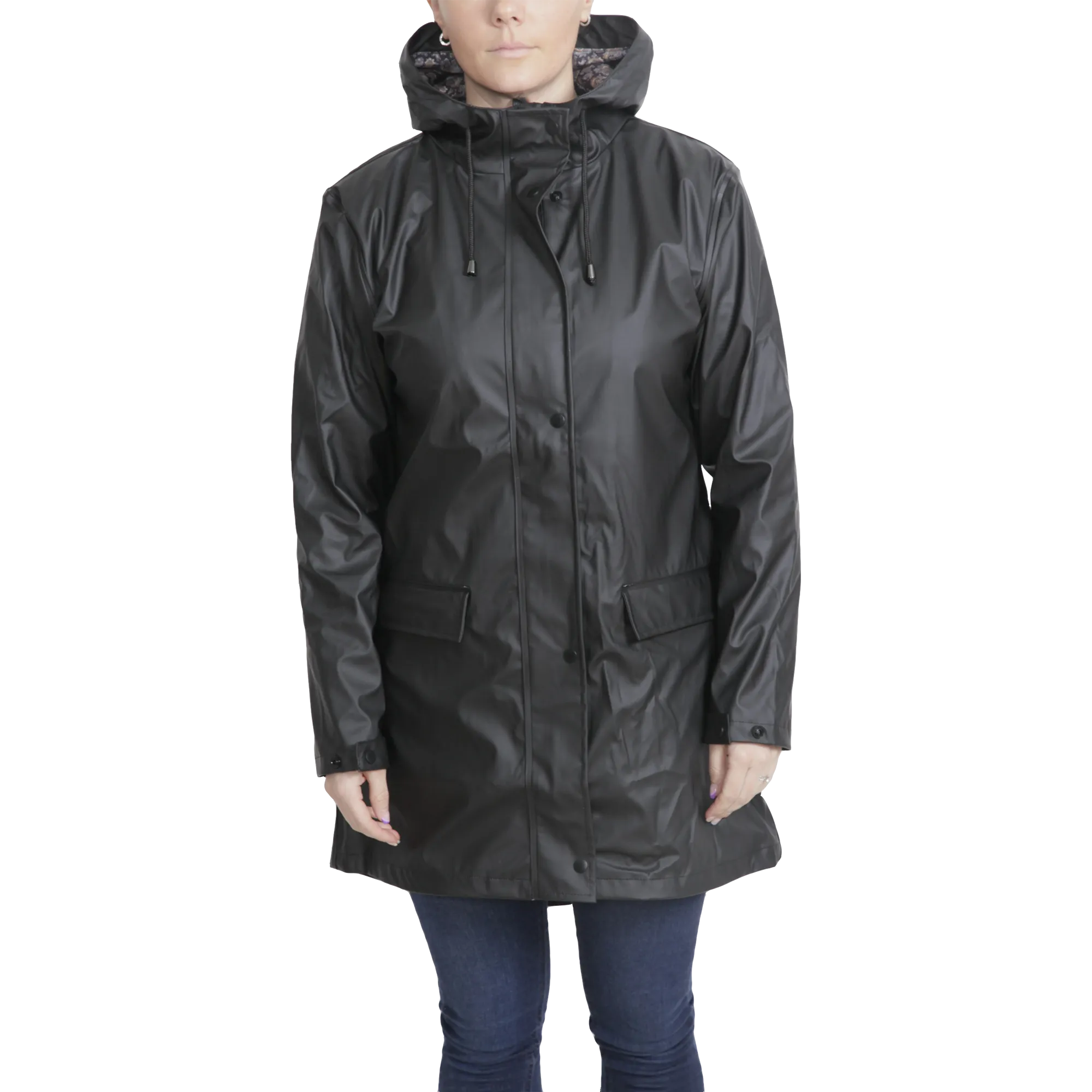 Dobsom Women&#x27;s Gail Rain Jacket Black | Buy Dobsom Women&#x27;s Gail Rain Jacket Black here | Outnorth