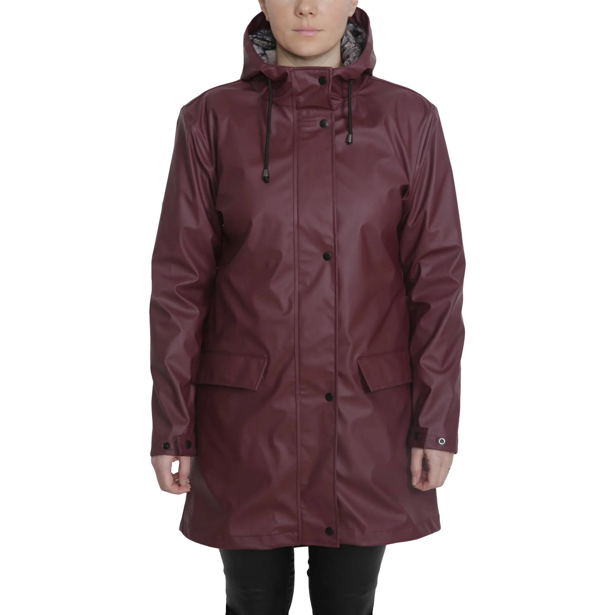 Dobsom Women&#x27;s Gail Rain Jacket Wine | Buy Dobsom Women&#x27;s Gail Rain Jacket Wine here | Outnorth