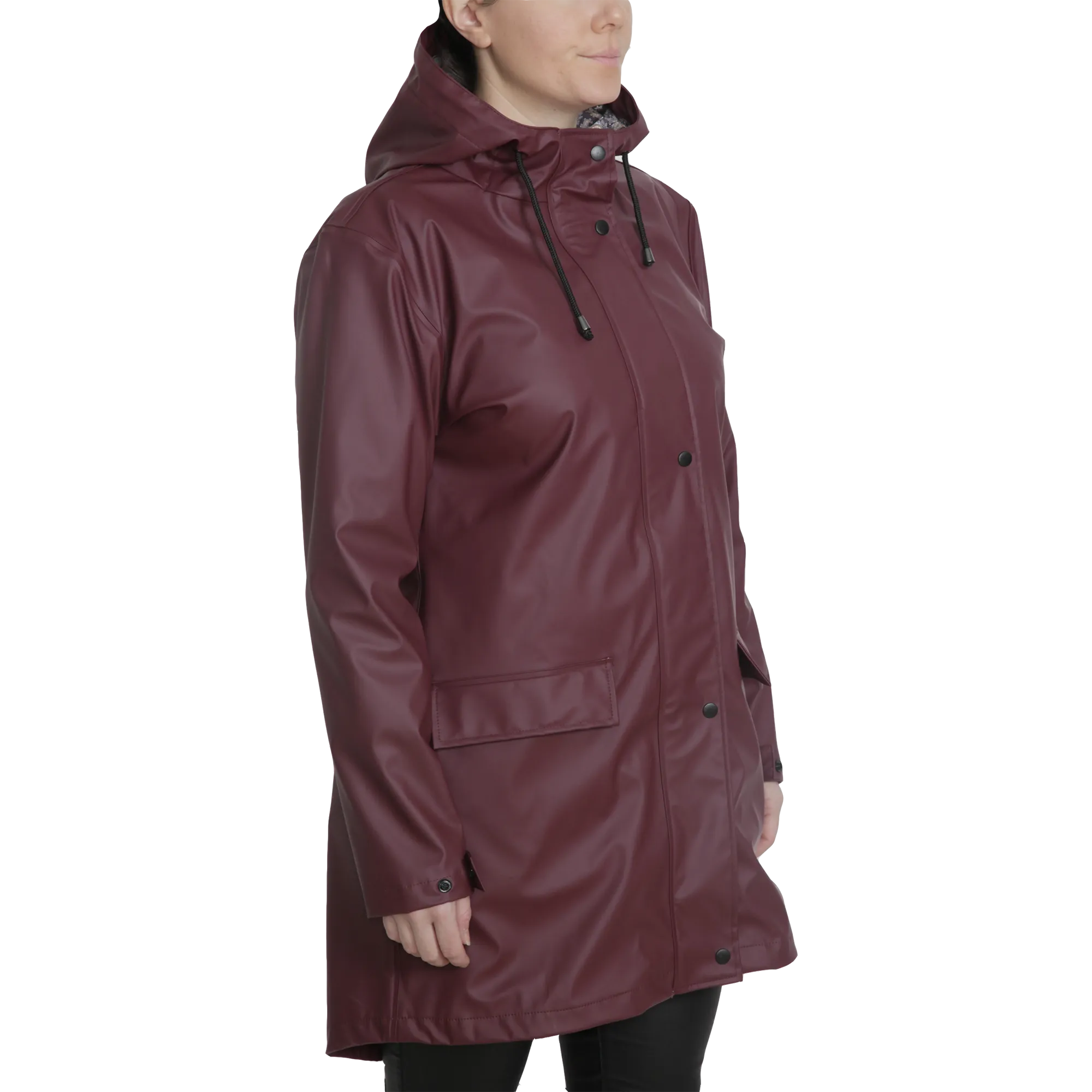 Dobsom Women&#x27;s Gail Rain Jacket Wine | Buy Dobsom Women&#x27;s Gail Rain Jacket Wine here | Outnorth