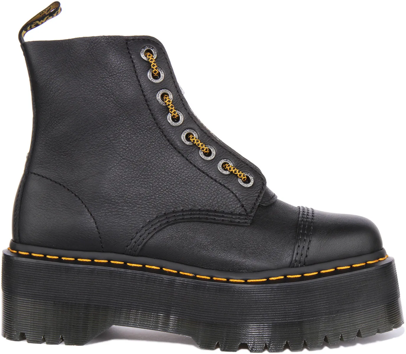 Dr Martens Sinclair Max Platform In Black For Women