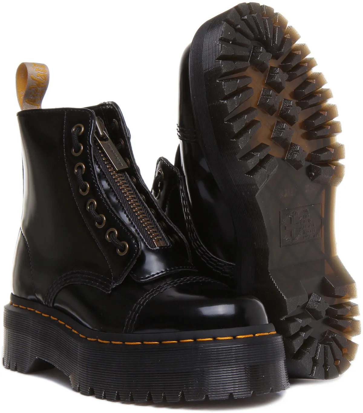 Dr Martens Vegan Sinclair In Black For Women