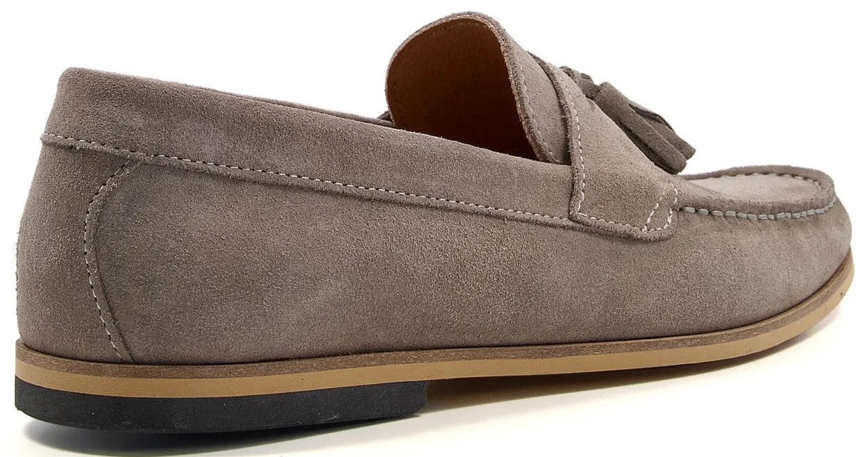 Dune Bart Mens Suede Leather Loafer