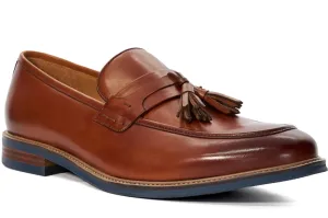 Dune Simley Mens Leather Tassel Loafer