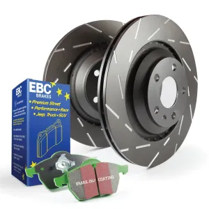 EBC Brakes S2KR2323 S2 Kits Greenstuff 2000 and USR Rotors