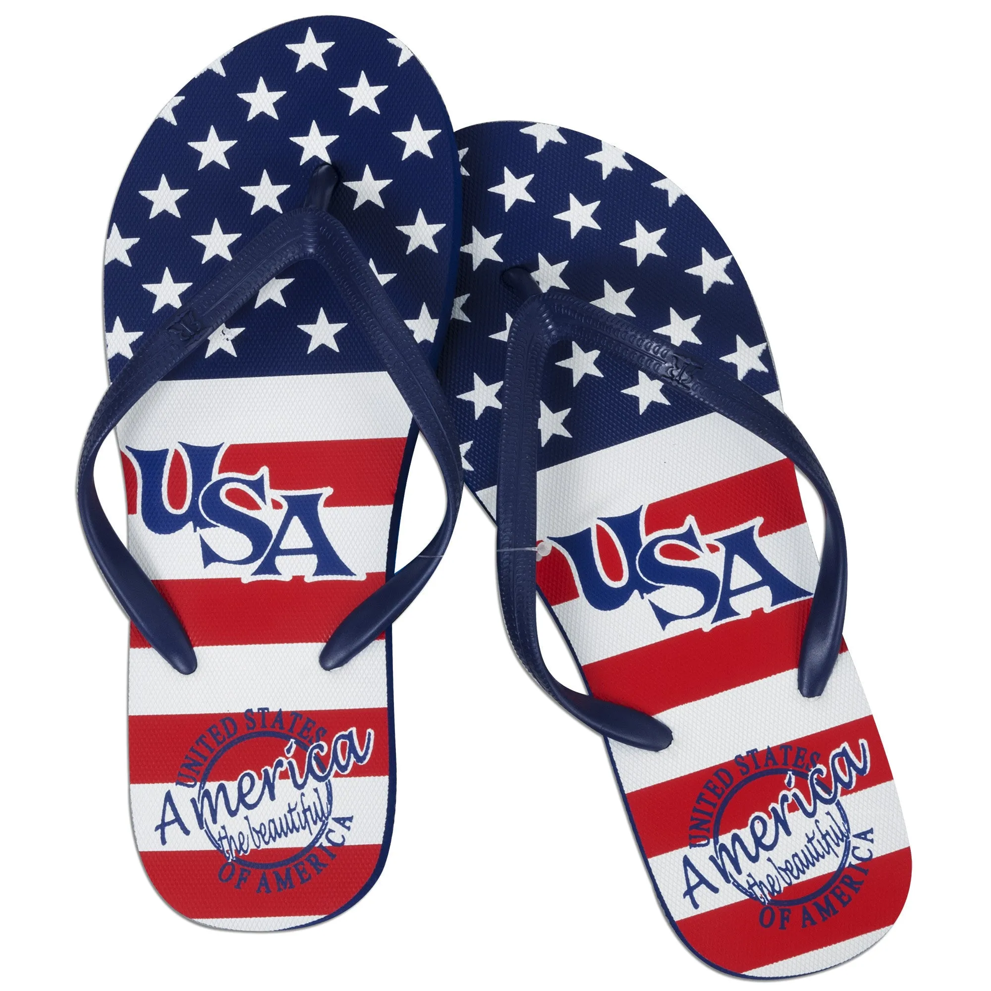 FFUS1 Flip Flops - USA Flag