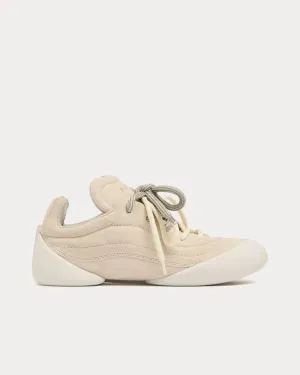Flexion Suede Beige Low Top Sneakers
