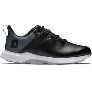 FootJoy ProLite Womens Spikeless Waterproof Shoes -  Black/Grey/Charcoal