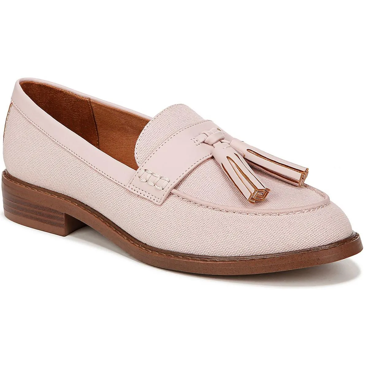 Franco Sarto Womens Carolyn Low Patent Slip On Loafers