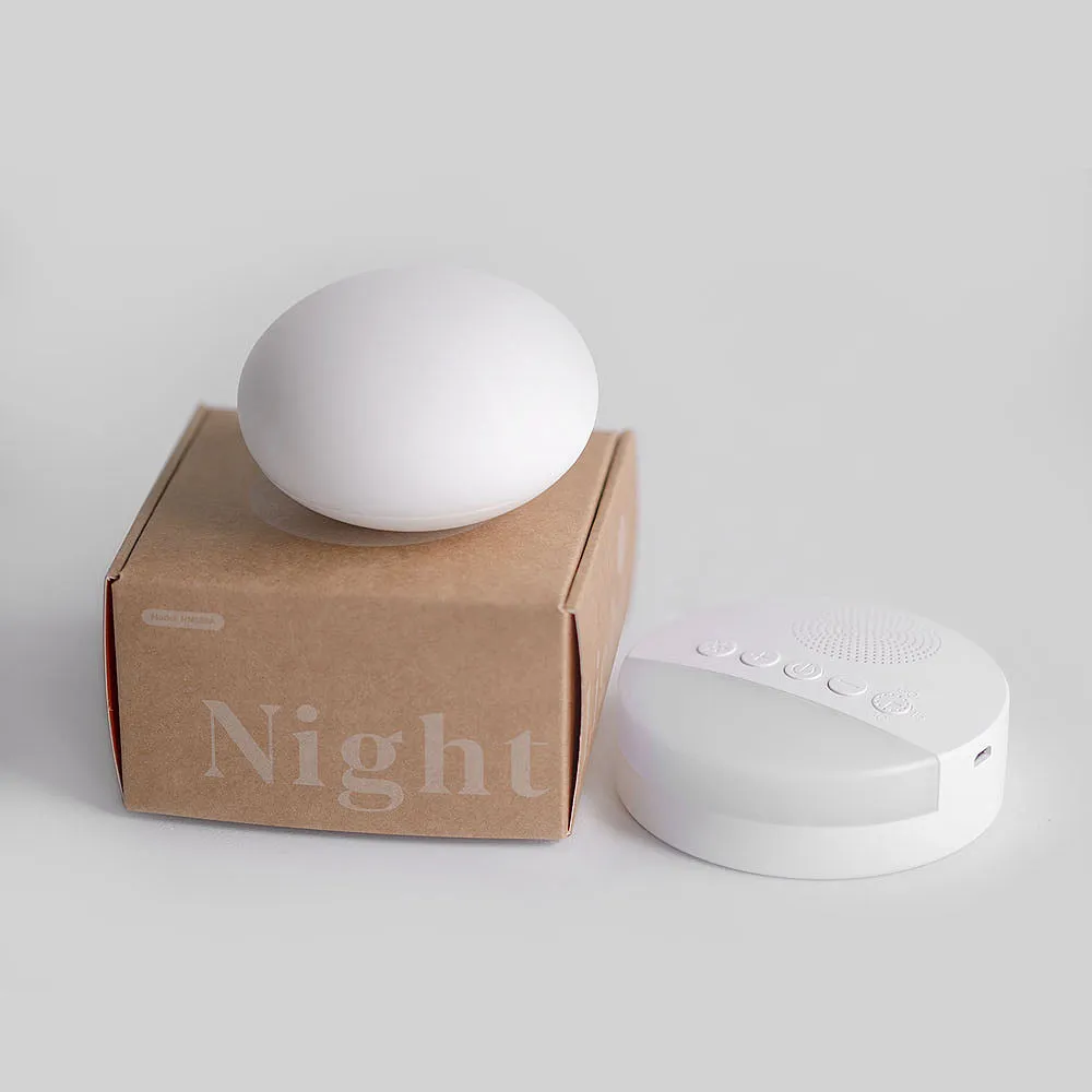 FRAVITA Baby Sleep Pack: Baby Night Light   White Noise Sound Machine