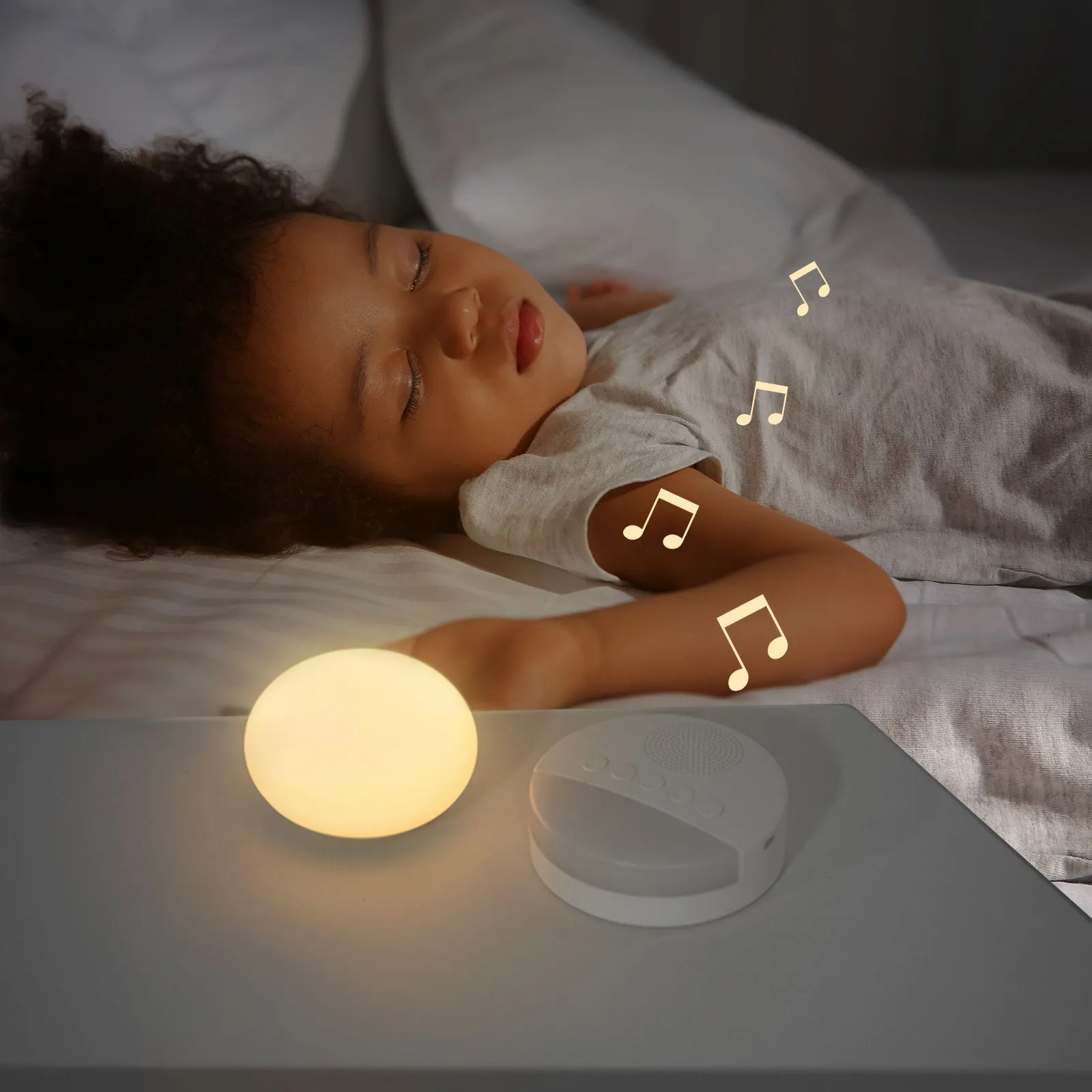 FRAVITA Baby Sleep Pack: Baby Night Light   White Noise Sound Machine