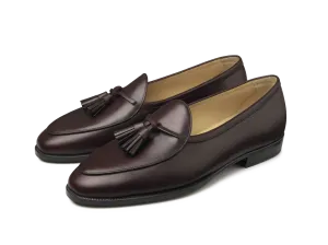 Grand Conti Tassel Loafers in Oxblood Noble Calf