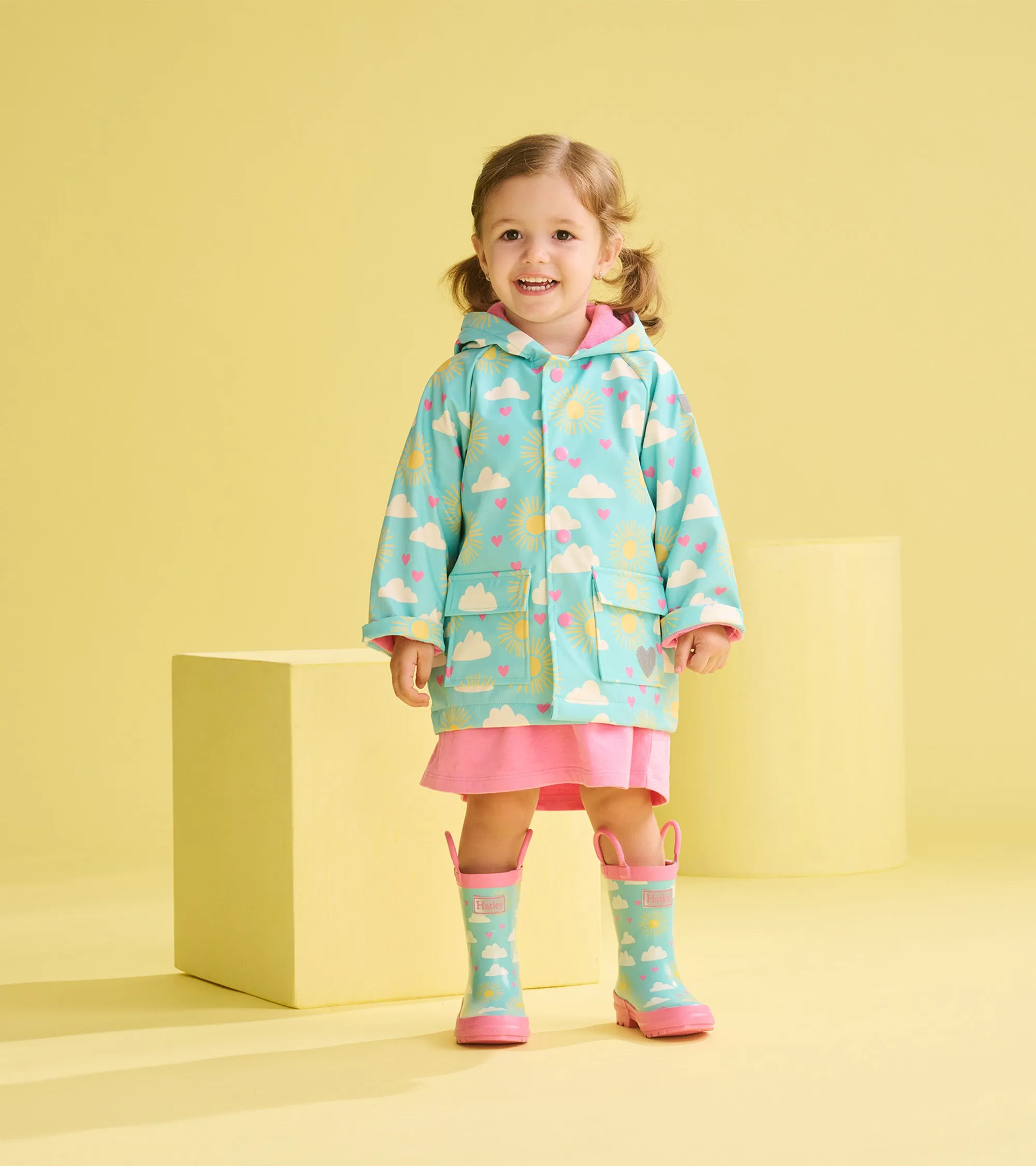 Hatley Happy Skies Preschool Rain Boots