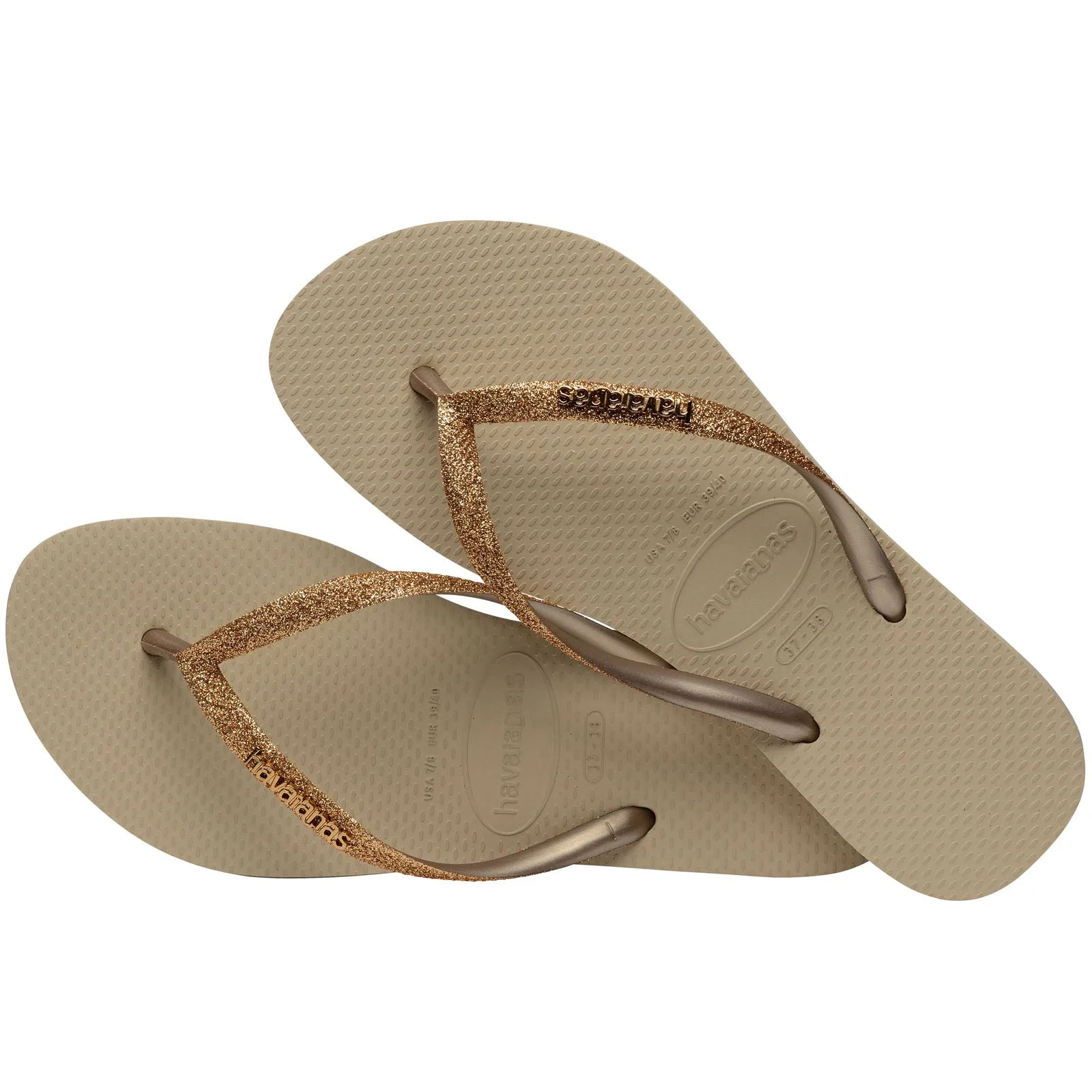 Havaianas Kids Slim Glitter II Flip Flops