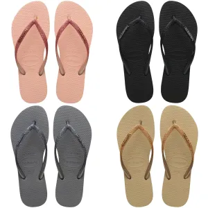 Havaianas Kids Slim Glitter II Flip Flops