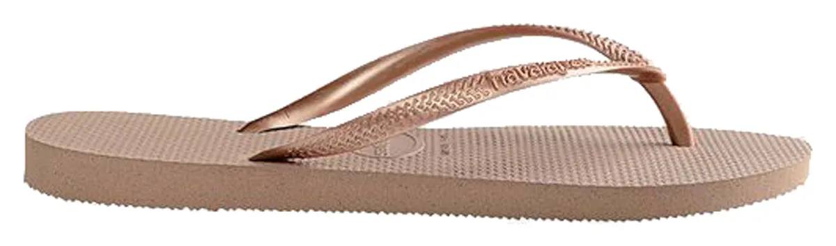 Havaianas Slim In Rose Gold