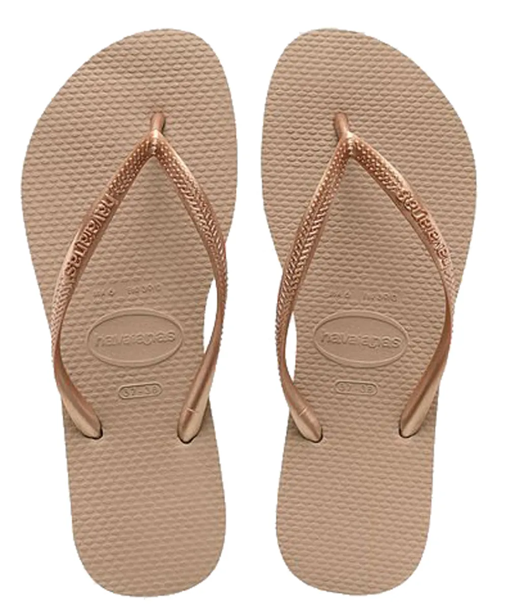 Havaianas Slim In Rose Gold