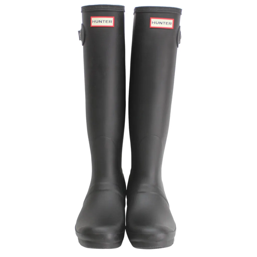 Hunter Original Tall Black Womens Wellies Rainboots - UK 6