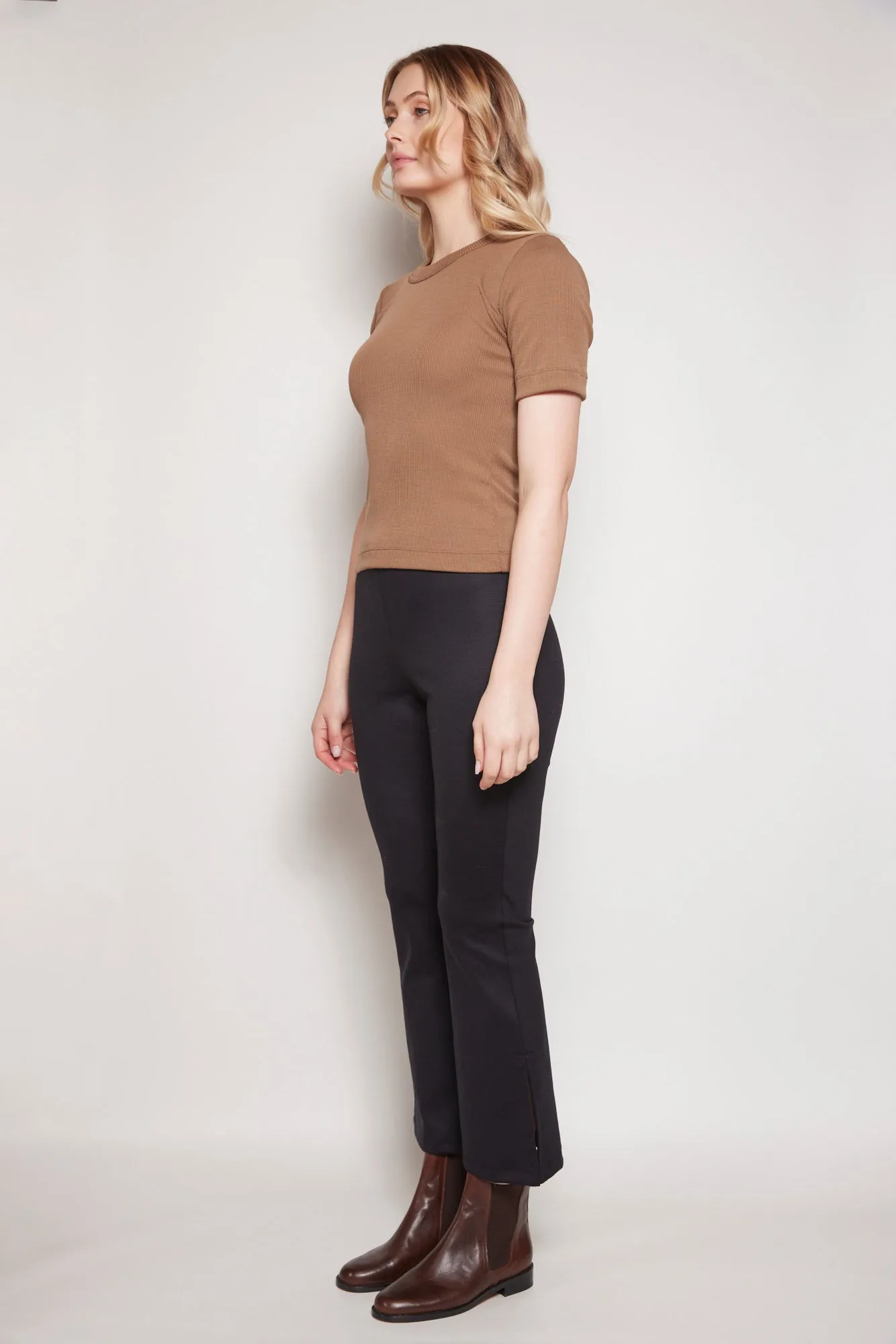 Hunter Wool Ponte Pant Black Night