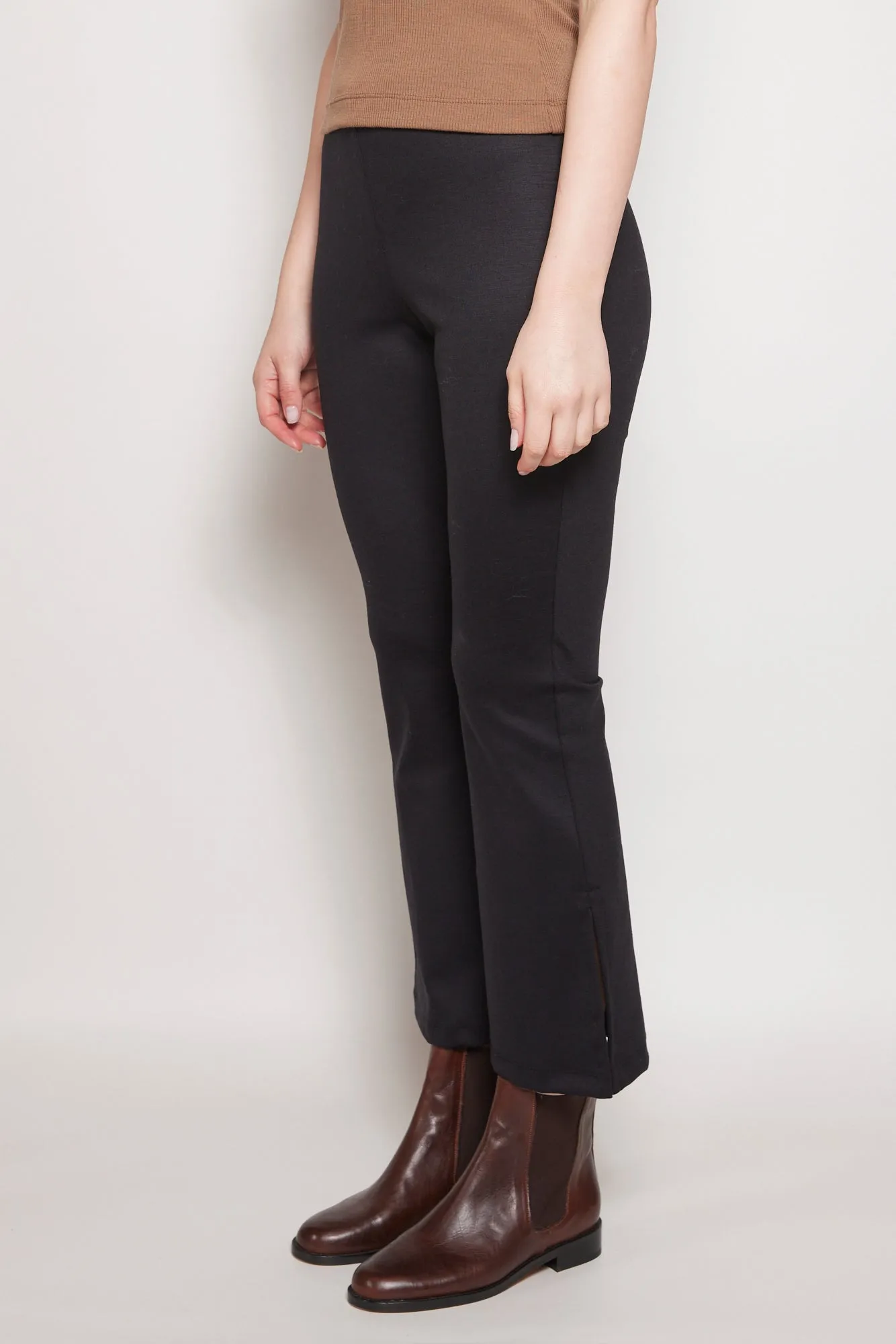 Hunter Wool Ponte Pant Black Night