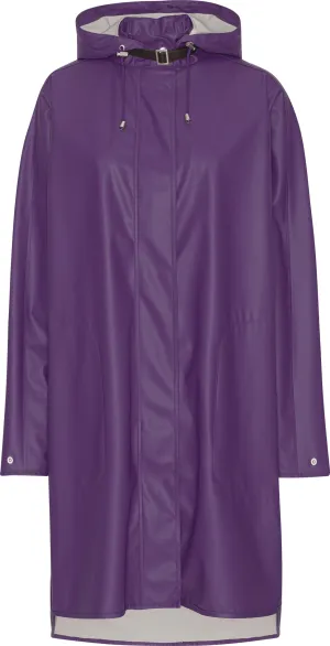 Ilse Jacobsen Women&#x27;s Raincoat Detachable Hood Purple Rain | Buy Ilse Jacobsen Women&#x27;s Raincoat Detachable Hood Purple Rain here | Outnorth