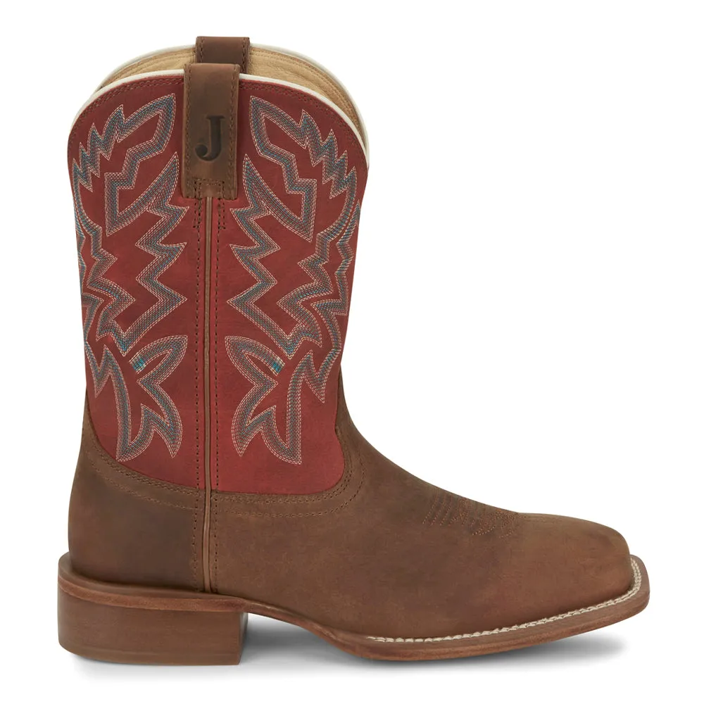 Jackpot 11" Wide Square Toe Cowboy Boots