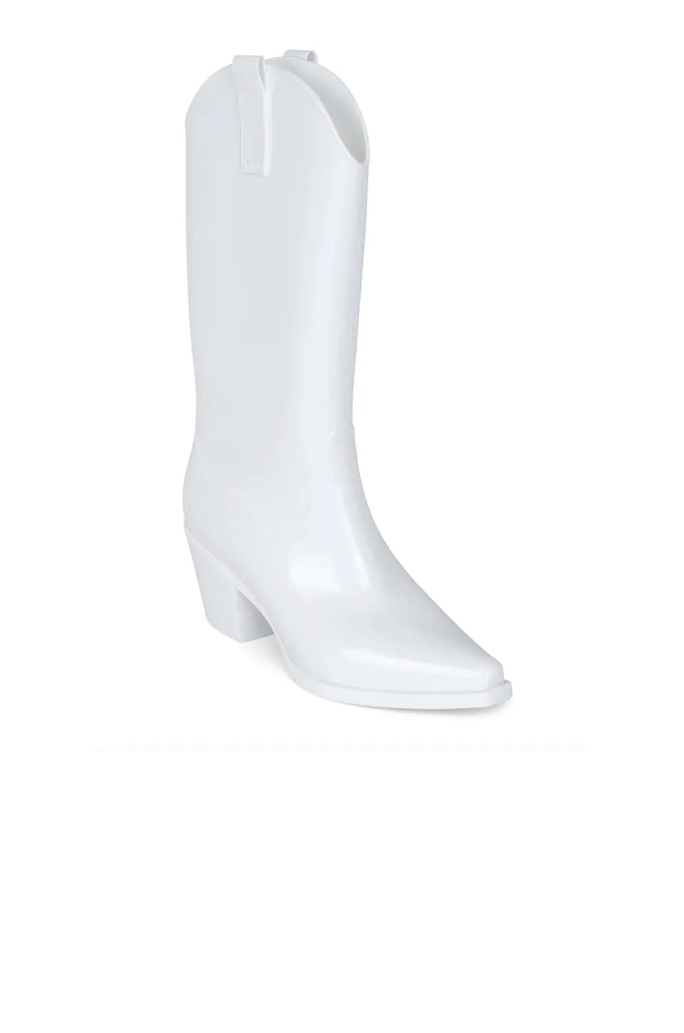 Jeffrey Campbell Thundrstrm In White Shiny