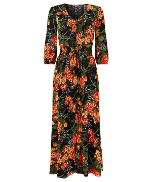 Joe Browns 12 Black Sienna Florals Dress