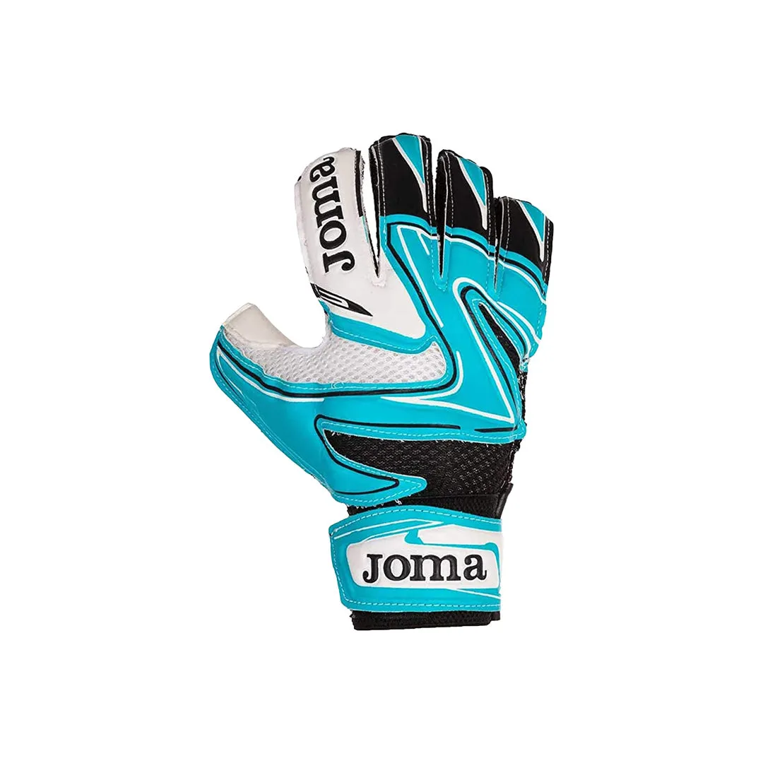 Joma Hunter Goalkeeper Gloves Fluor Turquoise-Black Size- 4 - 20050037-127