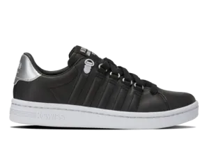 K-Swiss Women's Lozan Ii Black White Silver Shoes