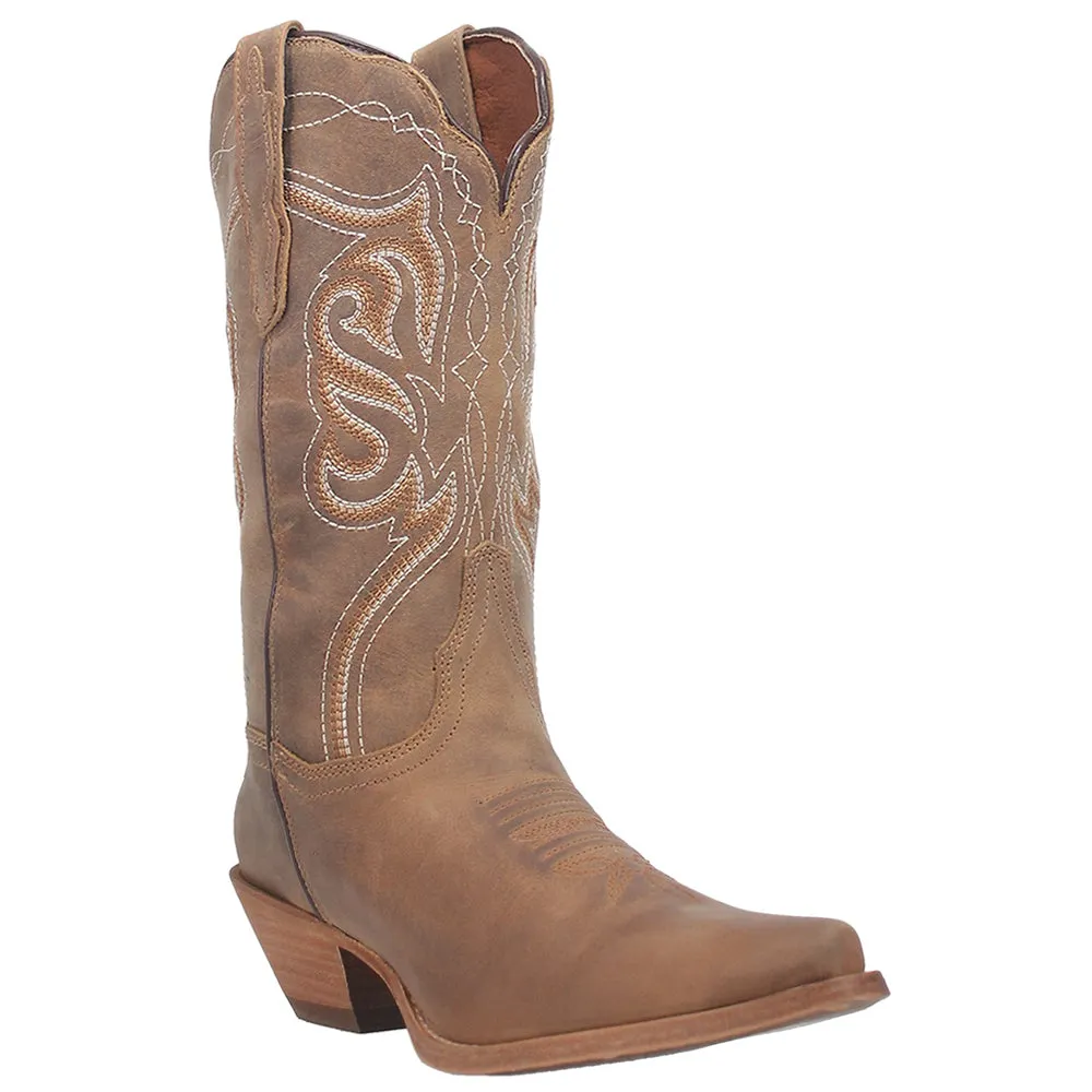 Karmel Snip Toe Cowboy Boots