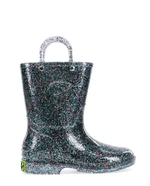 Kids Glitter Rain Boot - Multi