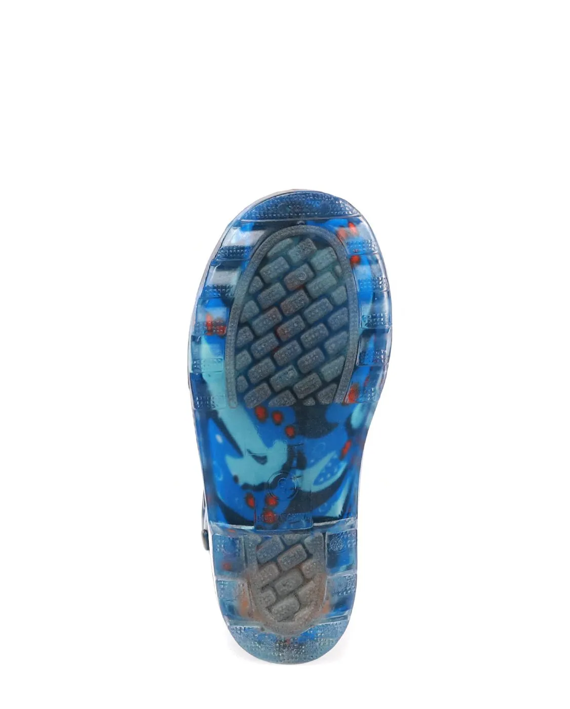 Kids Shark Chase Lighted Rain Boot - Blue