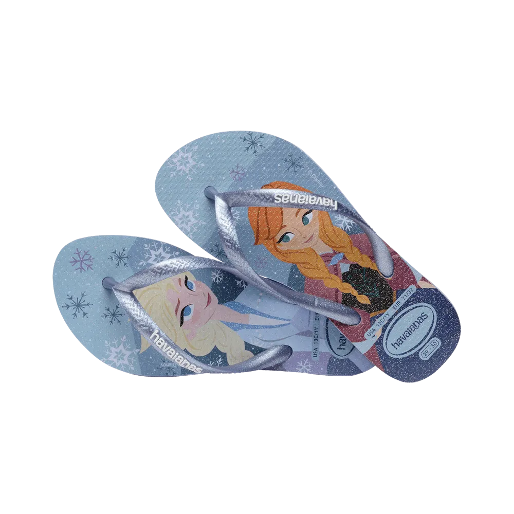 Kids Slim Princess Flip Flops