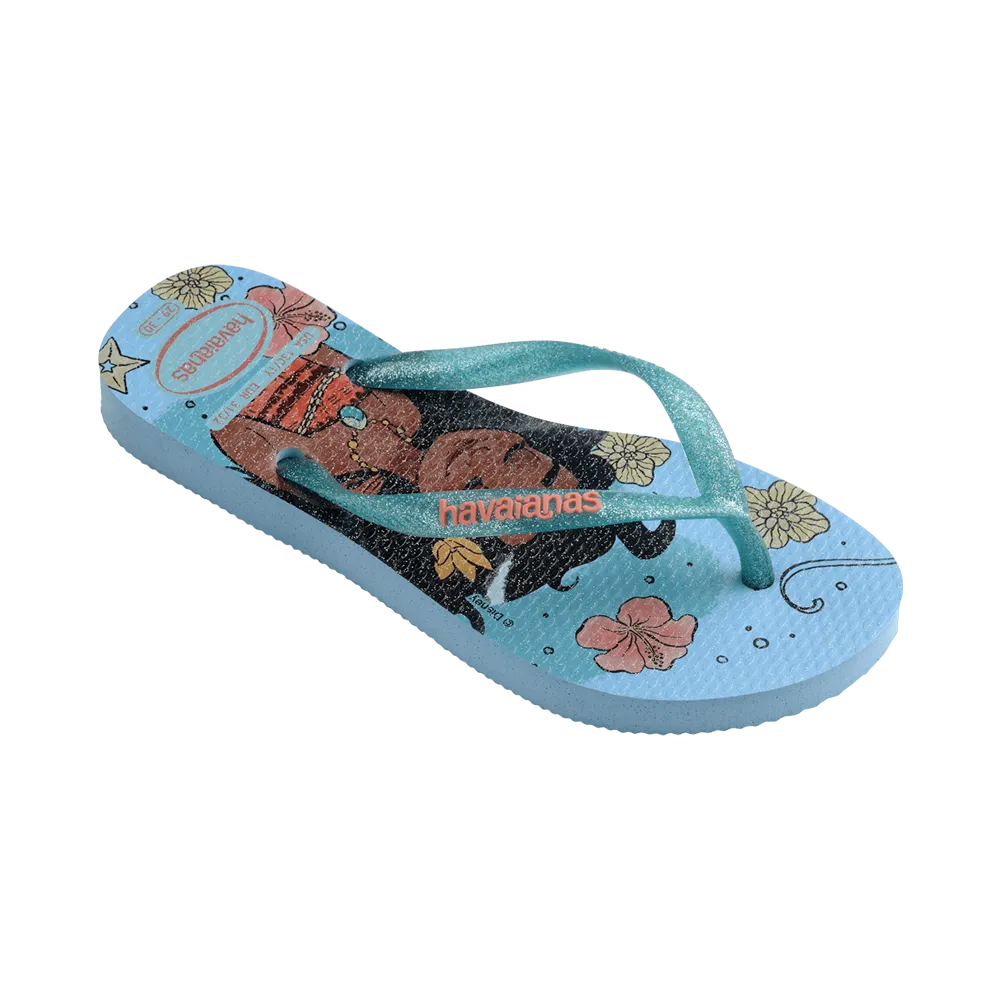 Kids Slim Princess Flip Flops