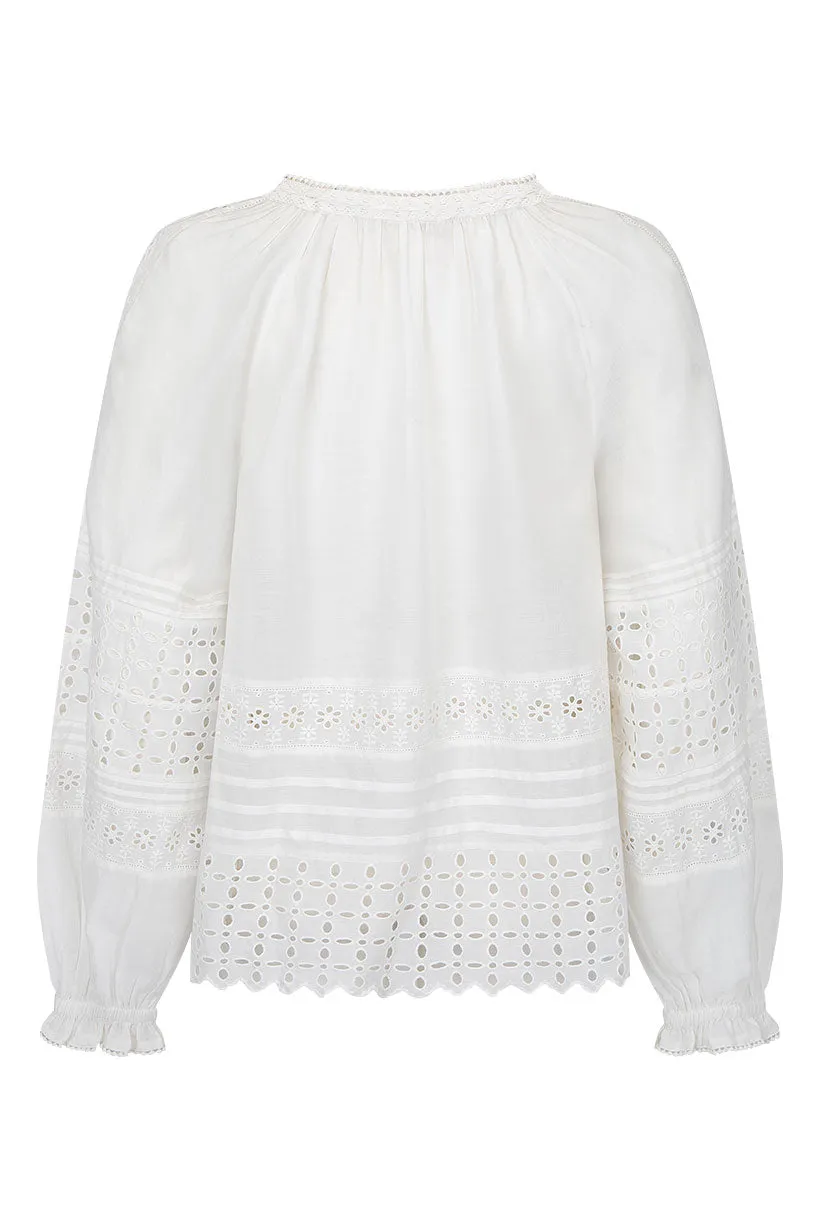 Love in the Afternoon Lace Blouse