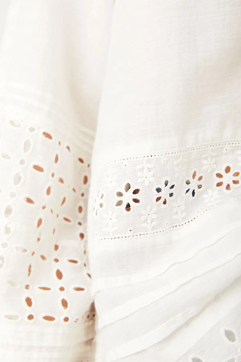 Love in the Afternoon Lace Blouse