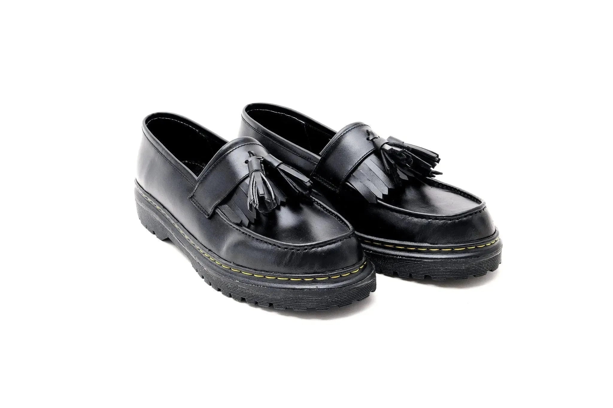 MARCELINO Tassel Loafer - Black