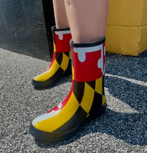 Maryland Flag / Rain Boots