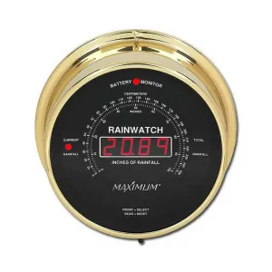 Maximum Digital Rainwatch Rain Gauge