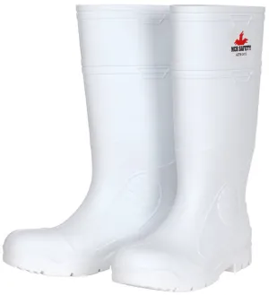 MCR Safety 16" White PVC Boot,Mens,Steel Toe 12