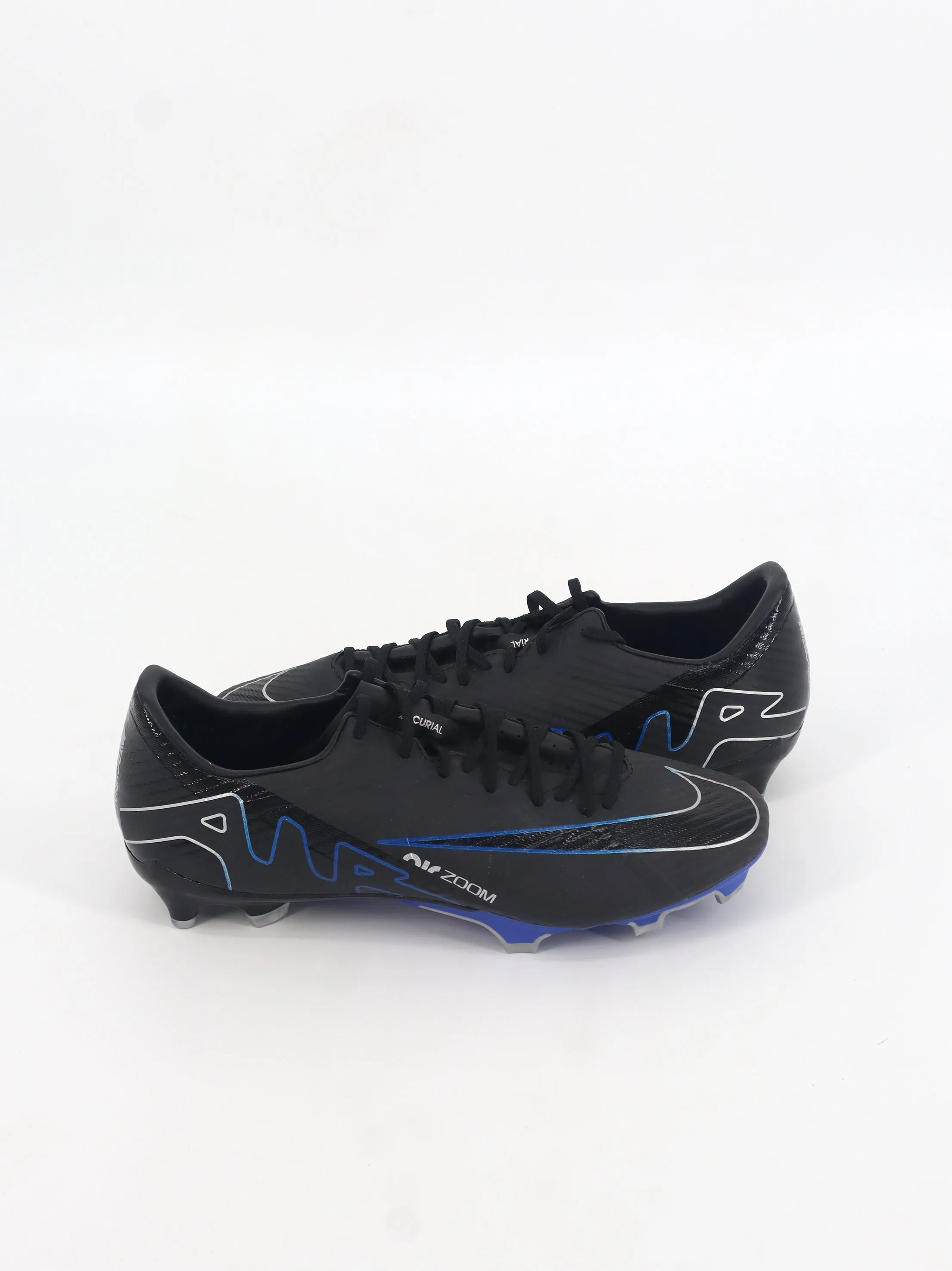 Men's Brand Logo Printed Football Shoes,Black