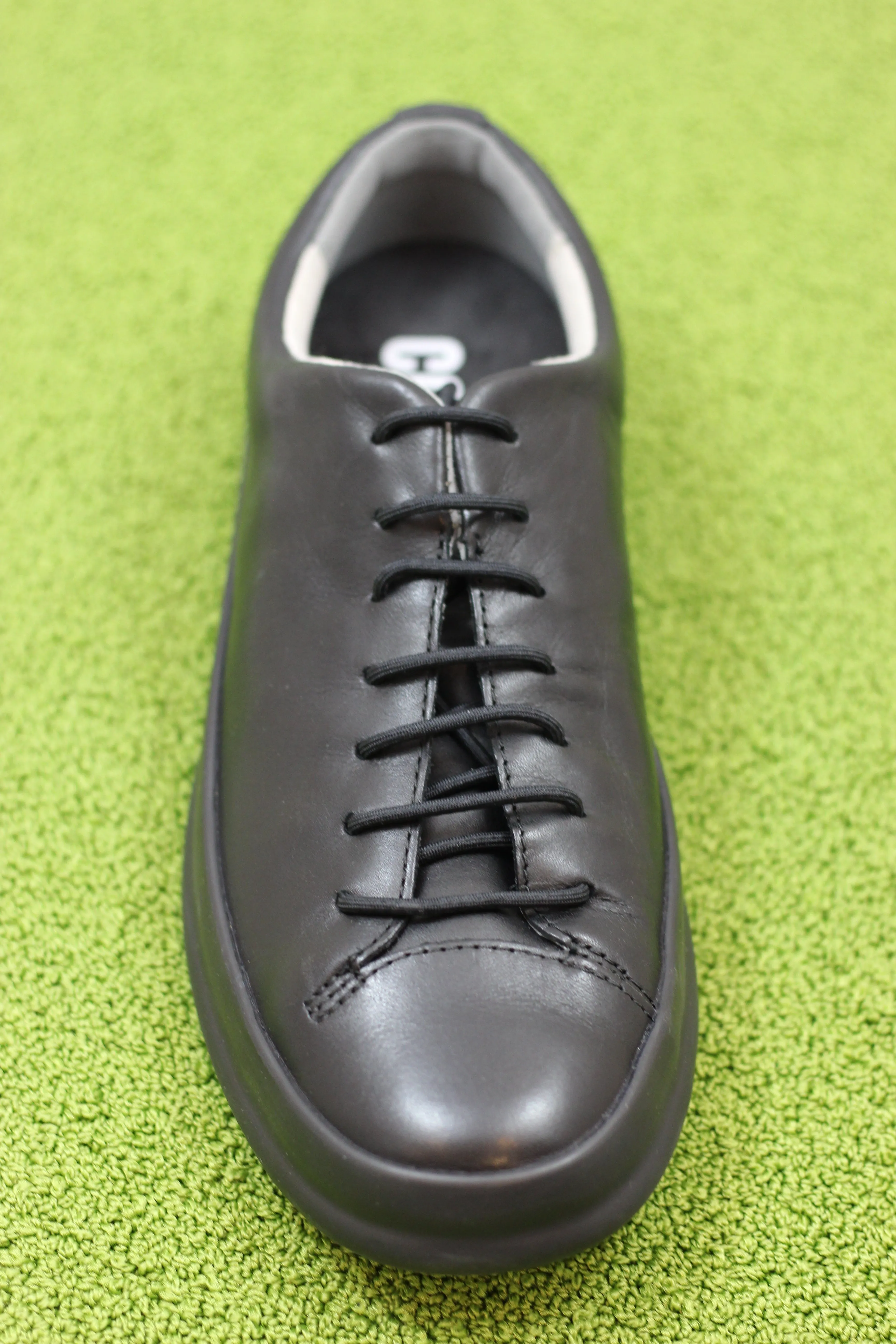 Mens Chasis Sport Sneaker - Black Leather