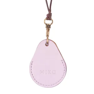 MK211414-L  - Keychain AirTag Necklace Find my Car/Purse/Keys Lavender [Leather Accessory]