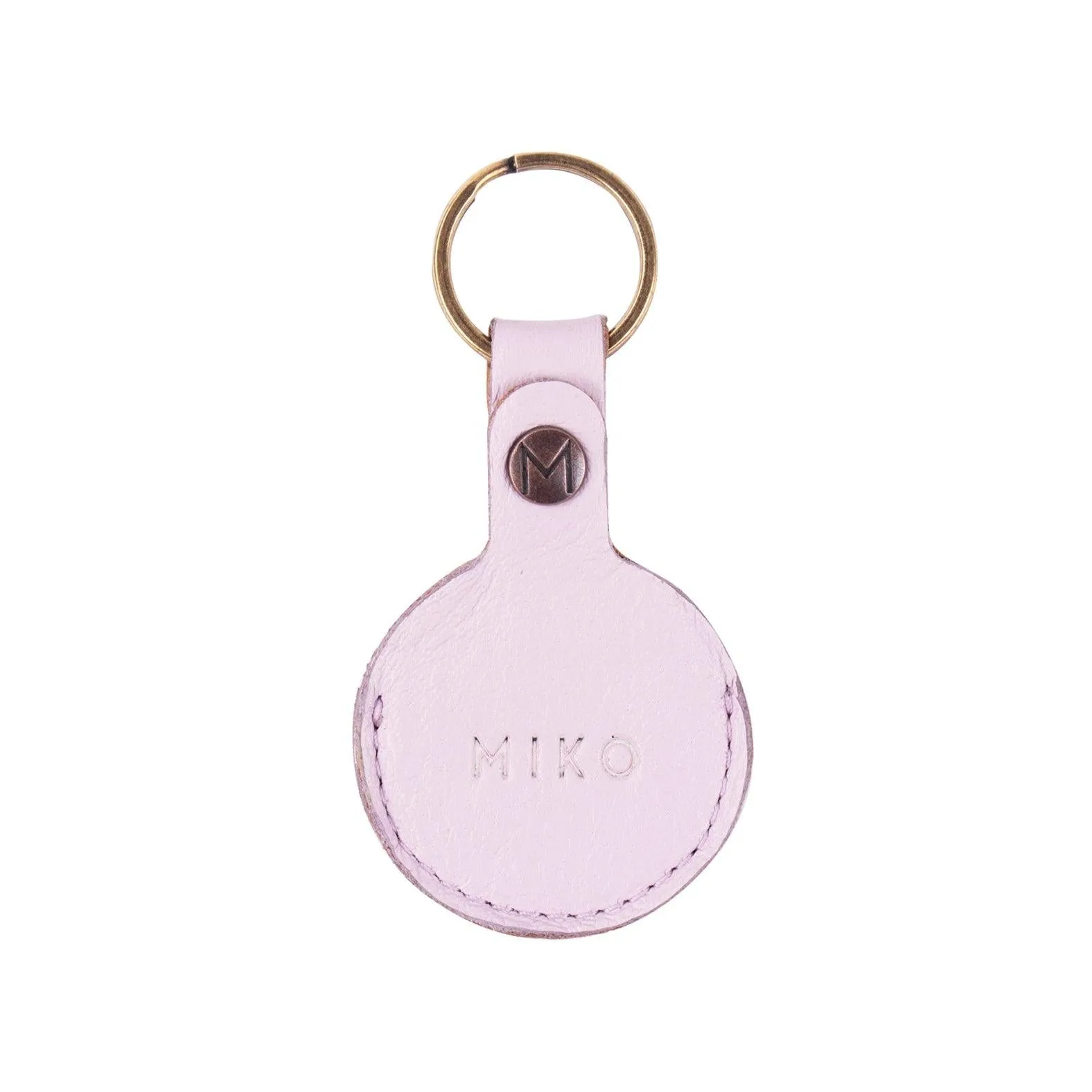 MK211416-L - Keychain AirTag Find my Car/Purse/Keys Lavender [Leather Accessory]