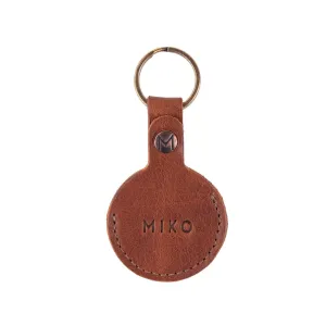 MK211416-R - Keychain AirTag Find my Car/Purse/Keys Roble [Leather Accessory]